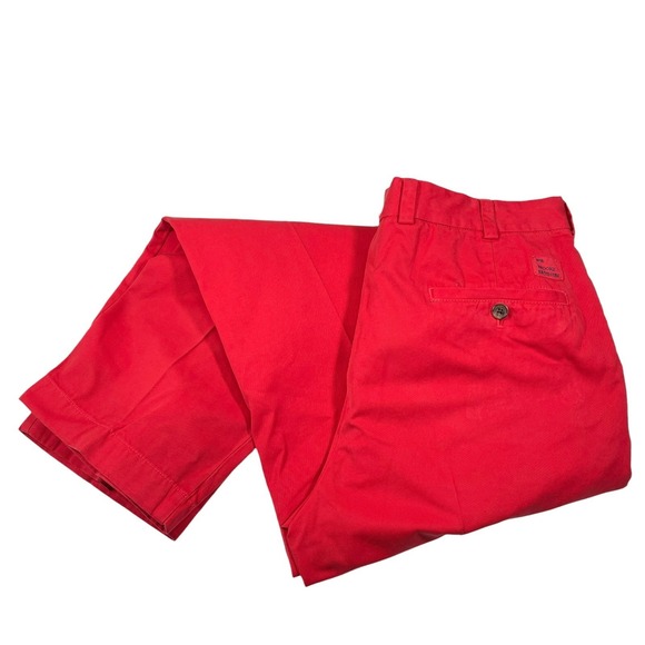 Brooks Brothers Other - Brooks Brothers 35x30 Red Clark Chinos Straight Leg Cotton Preppy Ivy League